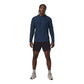 Men's Strato Tech Hoodie - Heather Navy