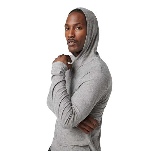 Men's Strato Tech Hoodie - Heather Grey
