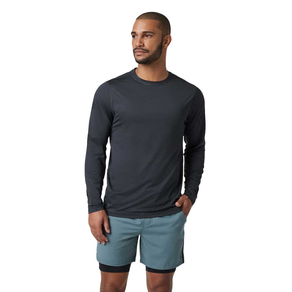 Men's Long Sleeve Tradewind Performance 2.0 - Black Heather