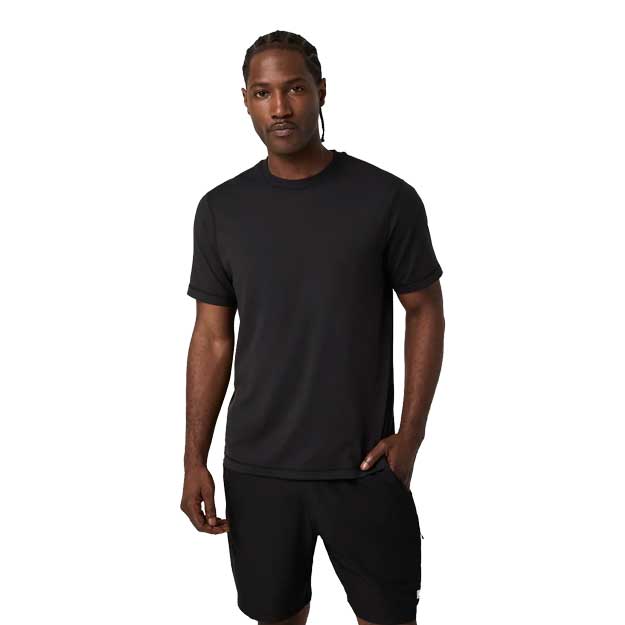 Men's Short Sleeve Ponto Performance Tee - Black