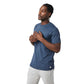 Men's Short Sleeve Ponto Performance Tee - Azure Heather