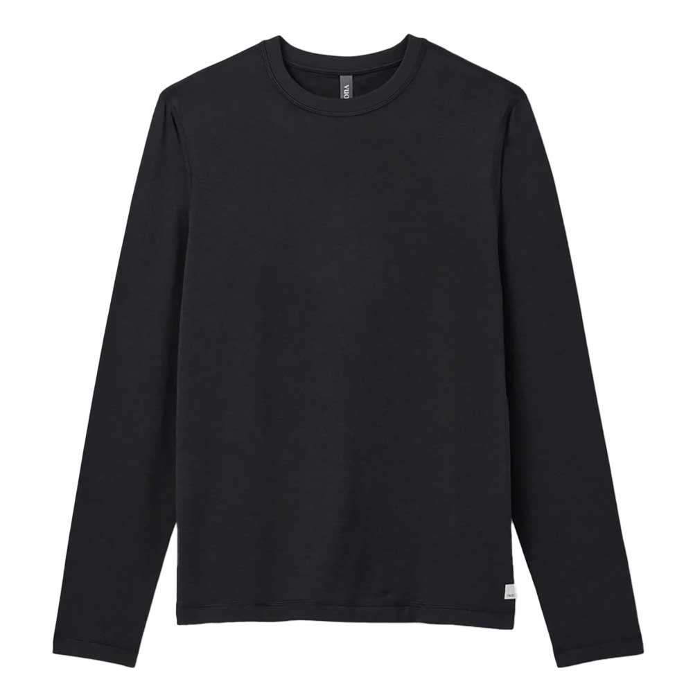 Men's Long Sleeve Ponto Performance Tee - Black Heather