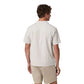 Men's Short Sleeve Bridge Button Down - Salt Marina Stripe