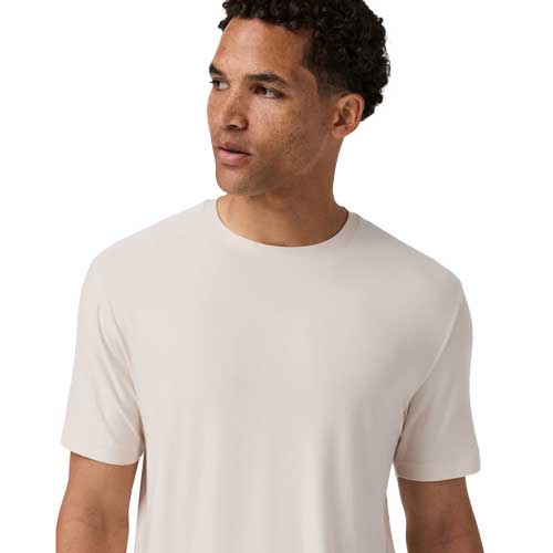 Men's Strato Tech Tee - Milkweed Heather