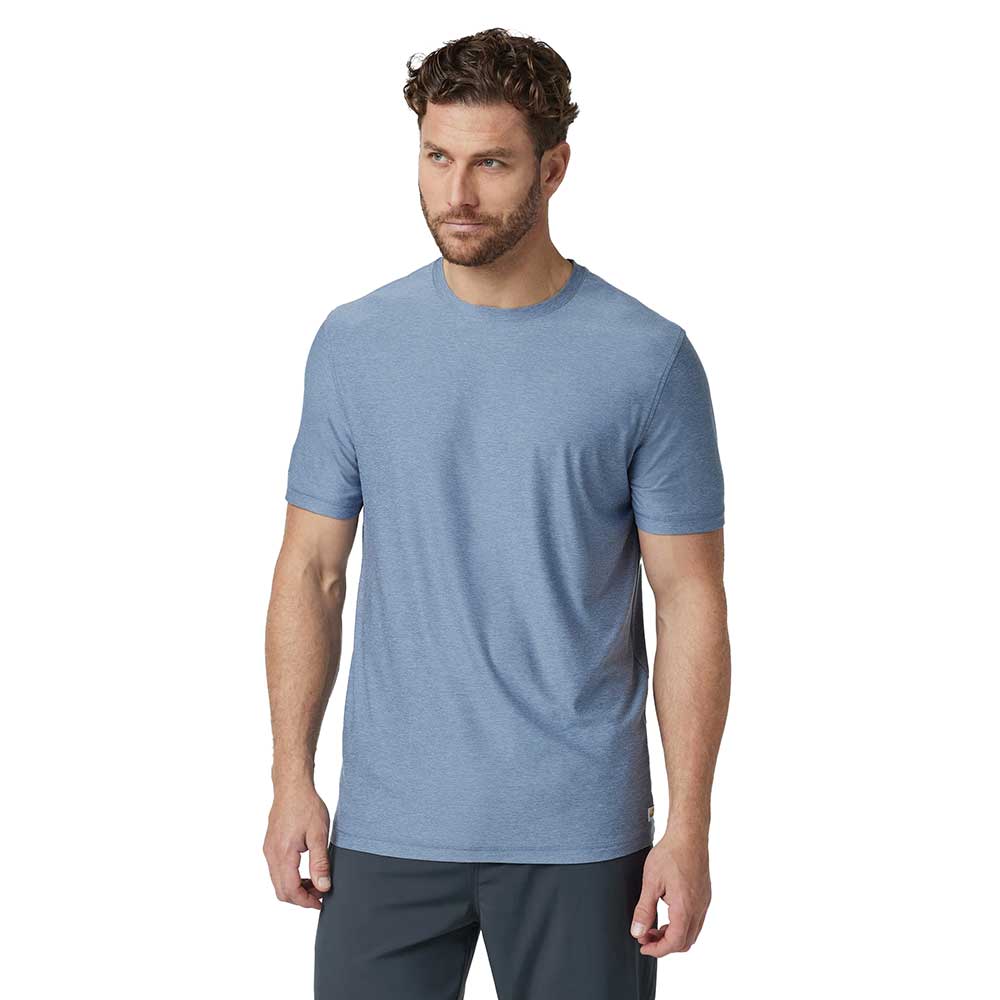 Men's Strato Tech Tee - Chambray Heather