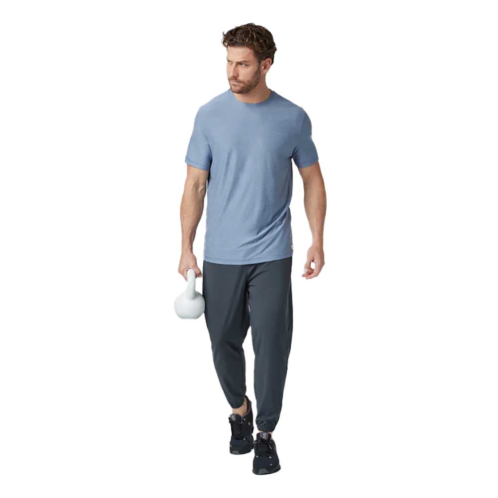 Men's Strato Tech Tee - Chambray Heather