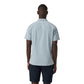 Men's Short Sleeve Bridge Button Down - Raindrop Stone