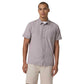 Men's Short Sleeve Bridge Button Down - Sable Mini Stripe