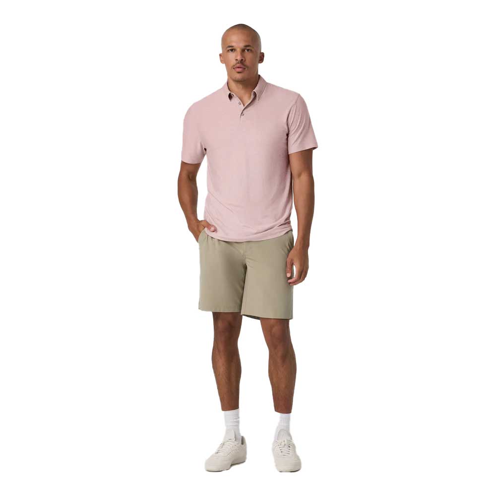 Men's Strato Tech Polo - Faded Rose Heather