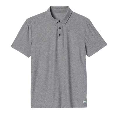 Men's Strato Tech Polo - Heather Grey
