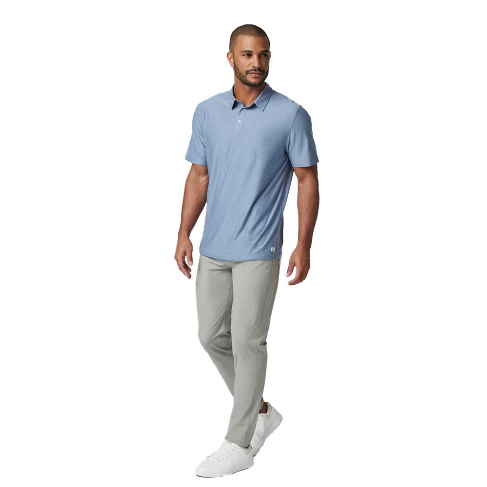 Men's Strato Tech Polo - Chambray Heather