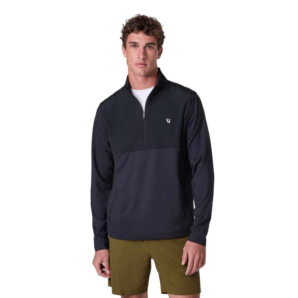 Men's Sunday Element 1/2 Zip - Black
