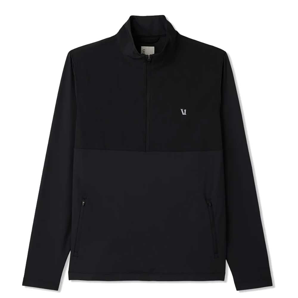 Men's Sunday Element 1/2 Zip - Black