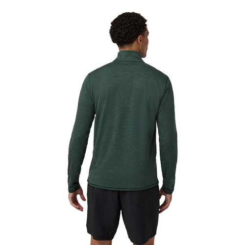 Men's Ponto 1/2 Zip Mock Neck - Hemlock Heather