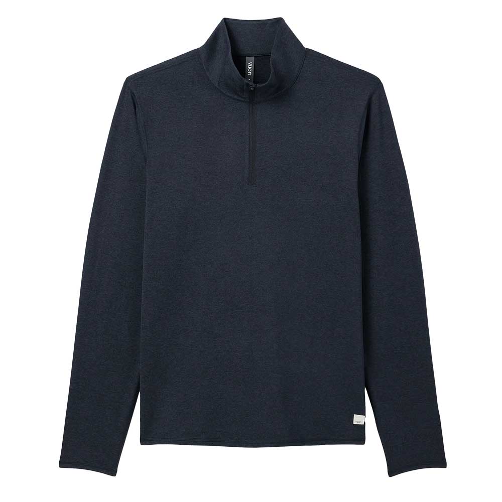 Men's Ponto 1/2 Zip Mock Neck - Ink Heather