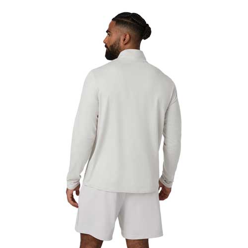 Men's Ponto 1/2 Zip Mock Neck - Salt Heather