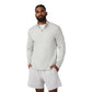 Men's Ponto 1/2 Zip Mock Neck - Salt Heather