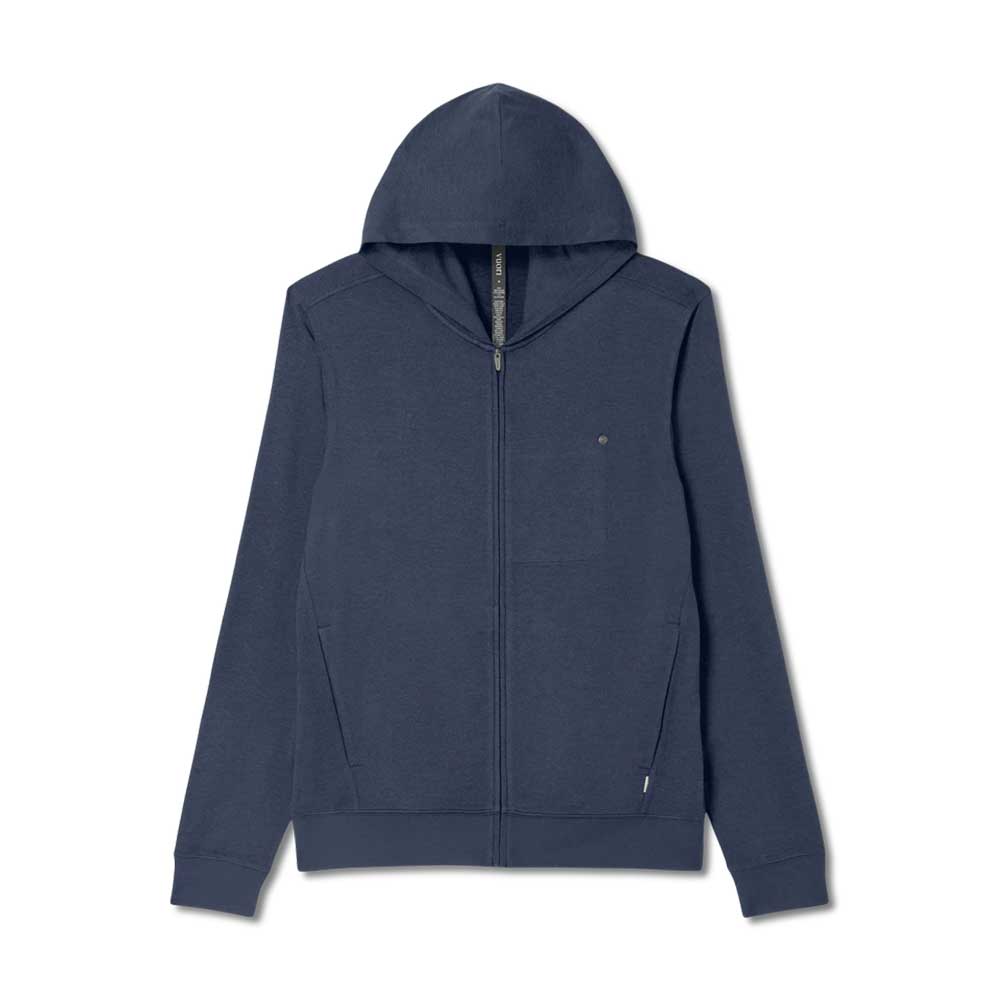 Men's Ponto Full Zip Hoodie - Azure Heather