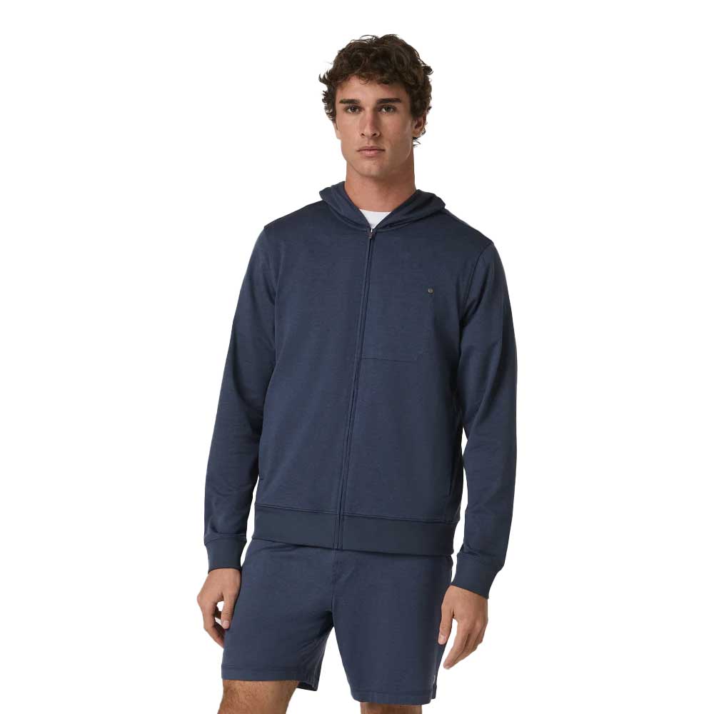 Men's Ponto Full Zip Hoodie - Azure Heather