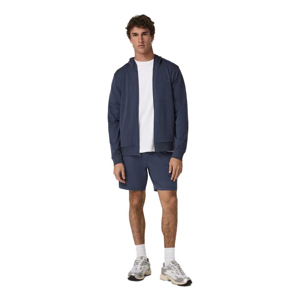 Men's Ponto Full Zip Hoodie - Azure Heather