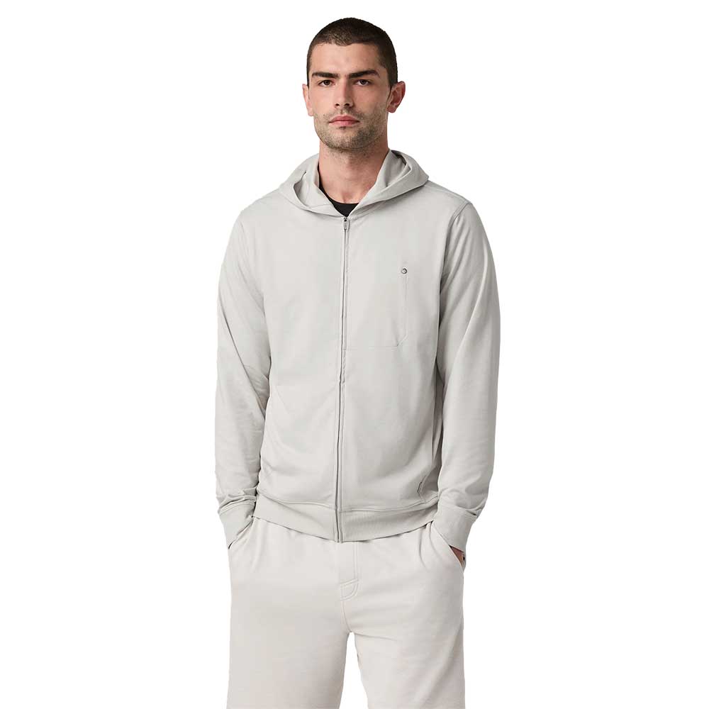 Men's Ponto Full Zip Hoodie - Salt Heather