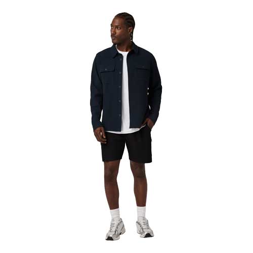 Men's Tech Waffle Shirt Jacket - Ink