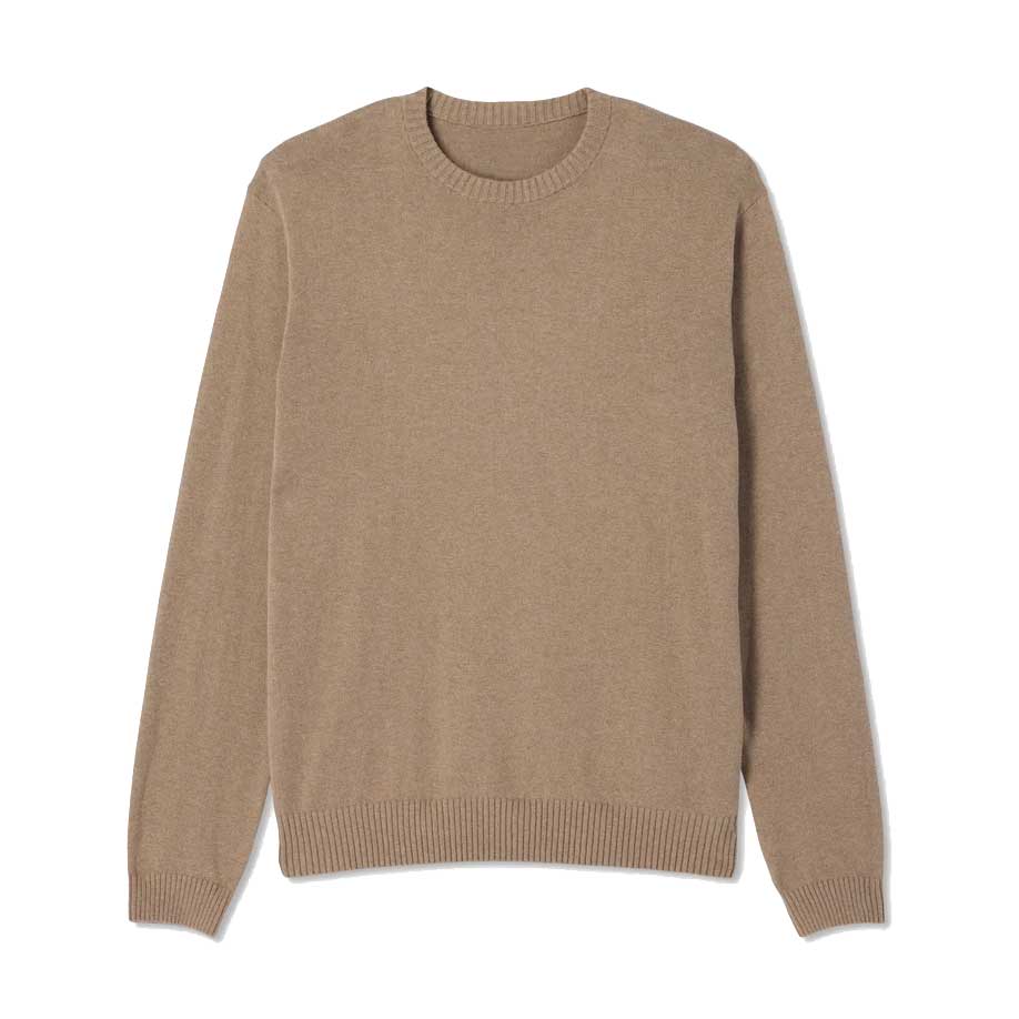 Men's Fluent Sweater - Toasty Beige Heather