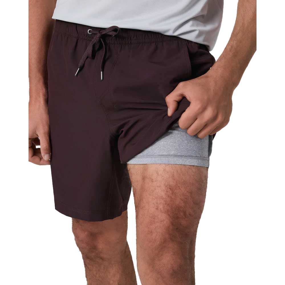 Men's Kore Short Lined 7" - Raisin