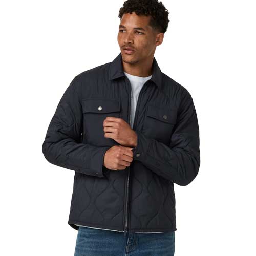 Men's Echo Quilted Jacket - Ink