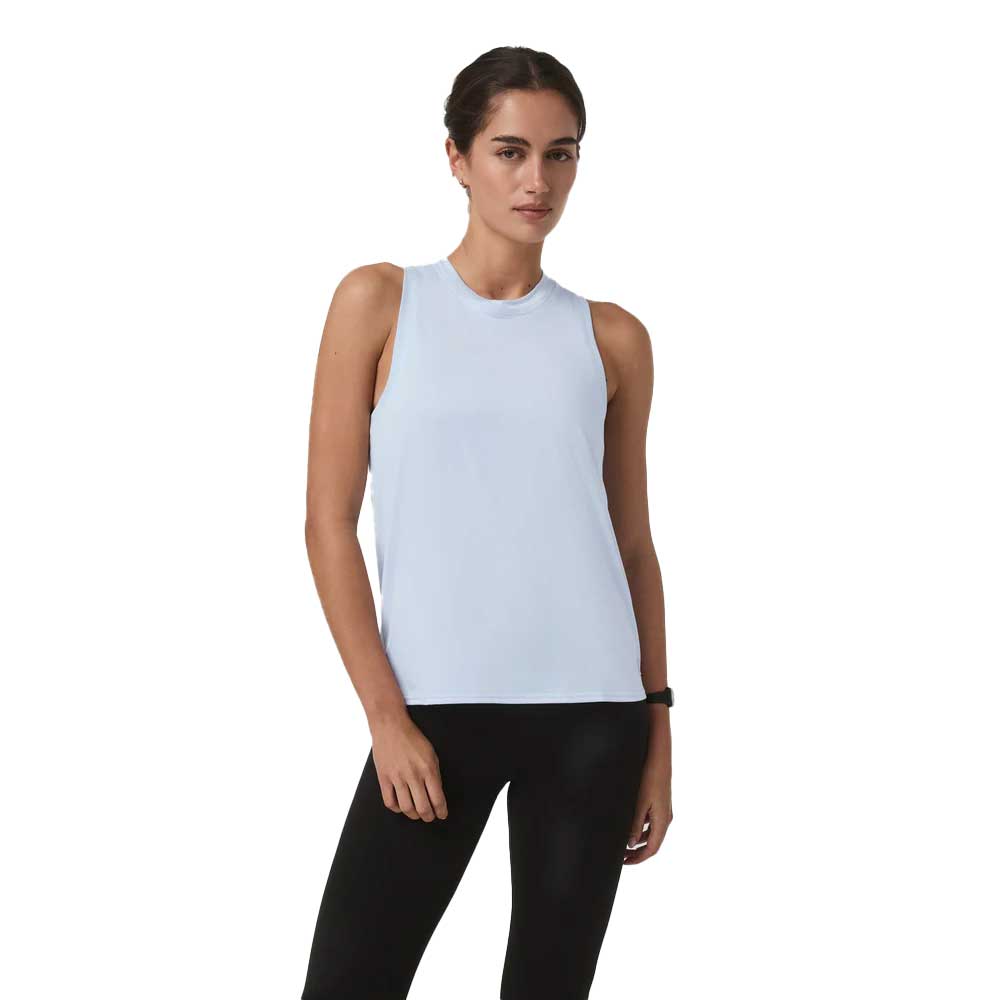 Women's Energy Top Long - Soft Sky Heather