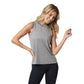 Women's Energy Top Long - Heather Grey