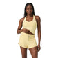 Women's Halo Performance Crop Tank 2.0 - Lemon Snap Heather