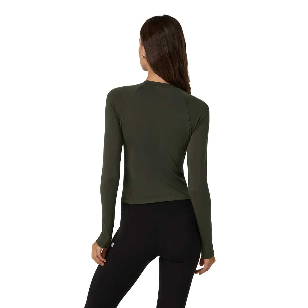 Women's Surge Long Sleeve Seamless Tee - Army