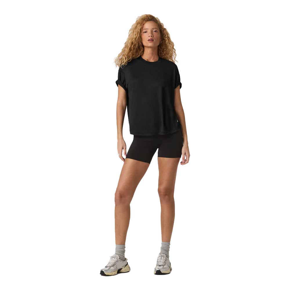 Women's Energy Tee Long - Black Heather