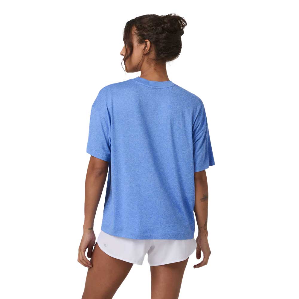 Women's Energy Long Tee - Riviera Blue Heather