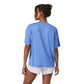 Women's Energy Long Tee - Riviera Blue Heather