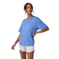 Women's Energy Long Tee - Riviera Blue Heather