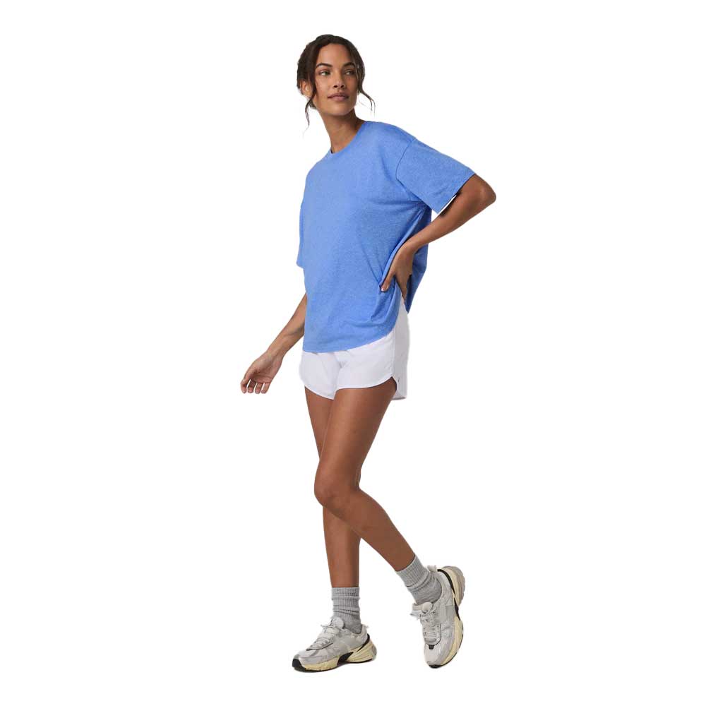 Women's Energy Long Tee - Riviera Blue Heather
