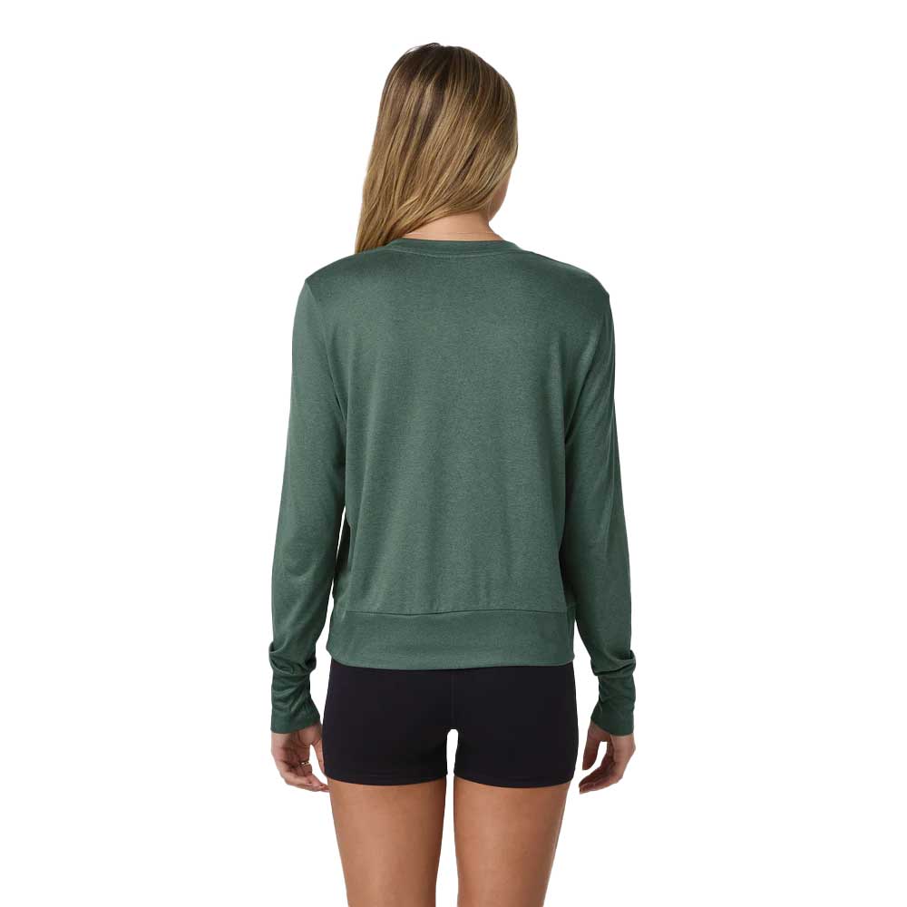 Women's Daydream Crew - Agate Heather Green