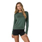 Women's Daydream Crew - Agate Heather Green