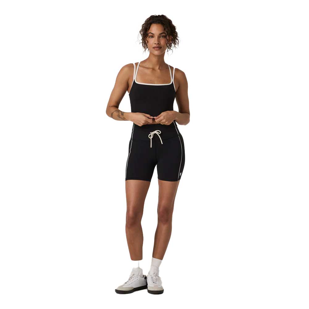 Women's Daily Layered Tank - Black