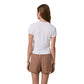 Women's Short Sleeve Feather Classic Tee - White