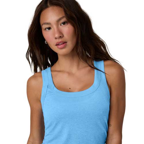 Women's Energy Racerback Tank - Oasis Blue Heather