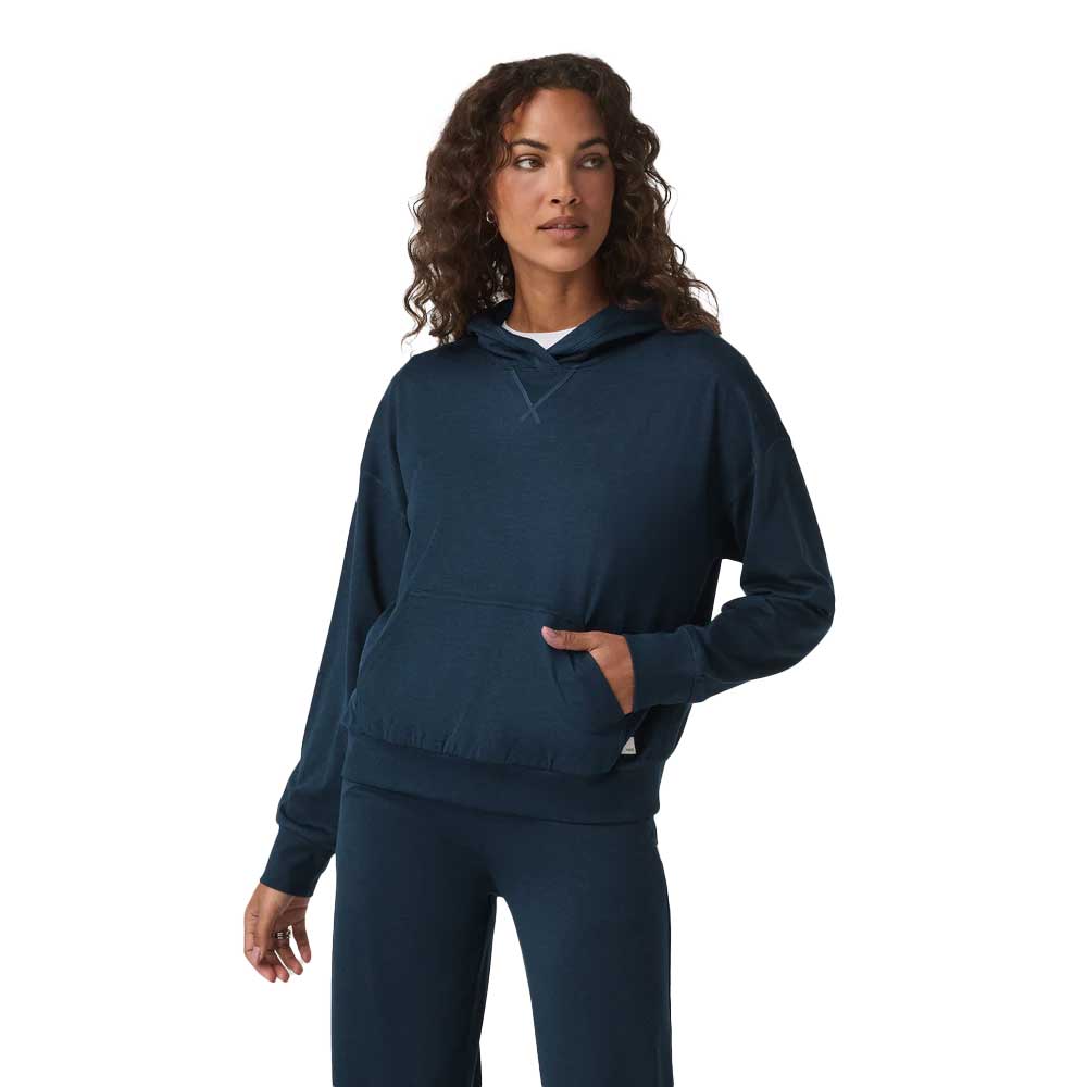 Women's Halo Modern Pullover Hoodie - Blue Coast Heather