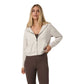 Women's Halo Modern Full Zip - Ecru Heather
