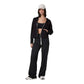 Women's Halo Modern Full Zip Hoodie - Solid Black