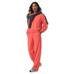 Women's Sedona Seams Crew - Bright Coral