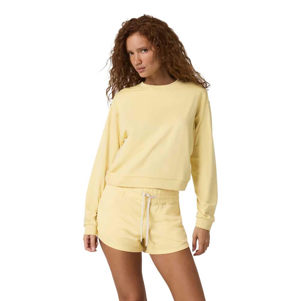 Women's Halo Modern Crew - Lemon Snap Heather