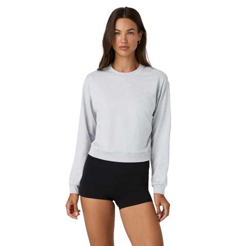 Women's Halo Modern Crew - Pale Heather Grey