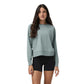 Women's Long Sleeve Halo Crew - Vintage Pistachio Heather